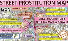 Európai callgirl-ek és tini prostituáltak Lyonban, Franciaországban