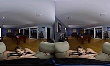 Kjæresten suger en hard kuk i POV HD-pornovideo