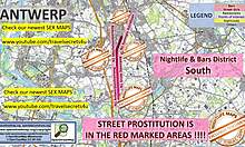 Antwerp Sokak Fahişeliği Haritası Avrupa Fahişeleri