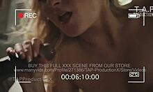 La estrella porno canadiense más caliente, Jemma Valentine, es follada en un video de sexo POV