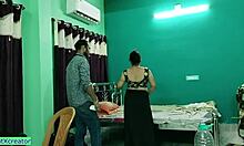 Un livreur coquin reçoit une surprise de sa sexy femme de ménage dans une scène de sexe en hindi